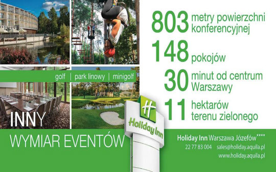 Wiosenna kampania promocyjna hotelu Holiday Inn w Józefowie