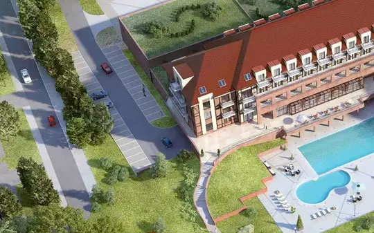 Nowy hotel na Warmii