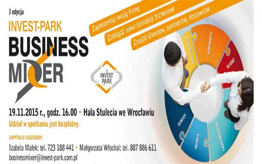 Invest-Park Business Mixer w Hali Stulecia