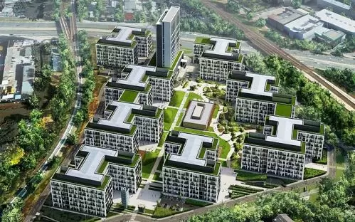 Zielony park biznesowy we Wrocławiu