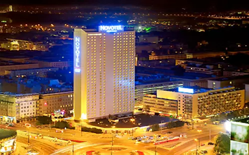 Trwają prace modernizacyjne w Novotel Warszawa Centrum