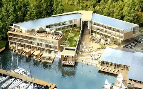 Nowy hotel na Mazurach