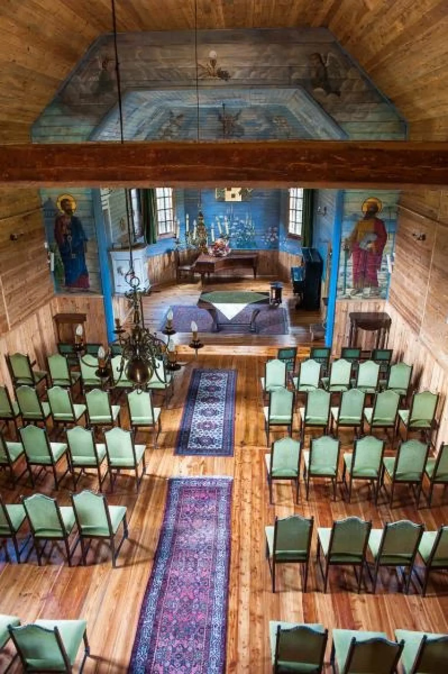 Sala górna w Kościółku