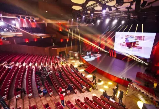 Duża sala w ICE Kraków