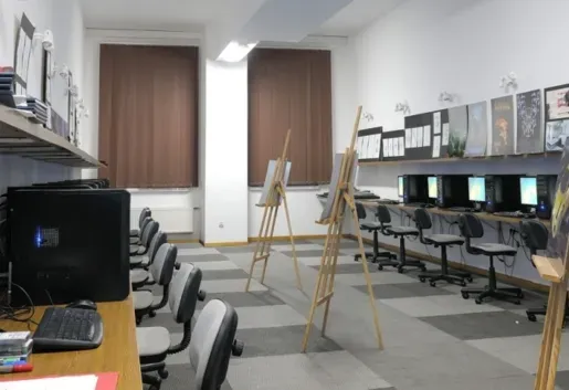 Wnętrze Sala Lab. Komputerowe A-208 – zdjęcie 2