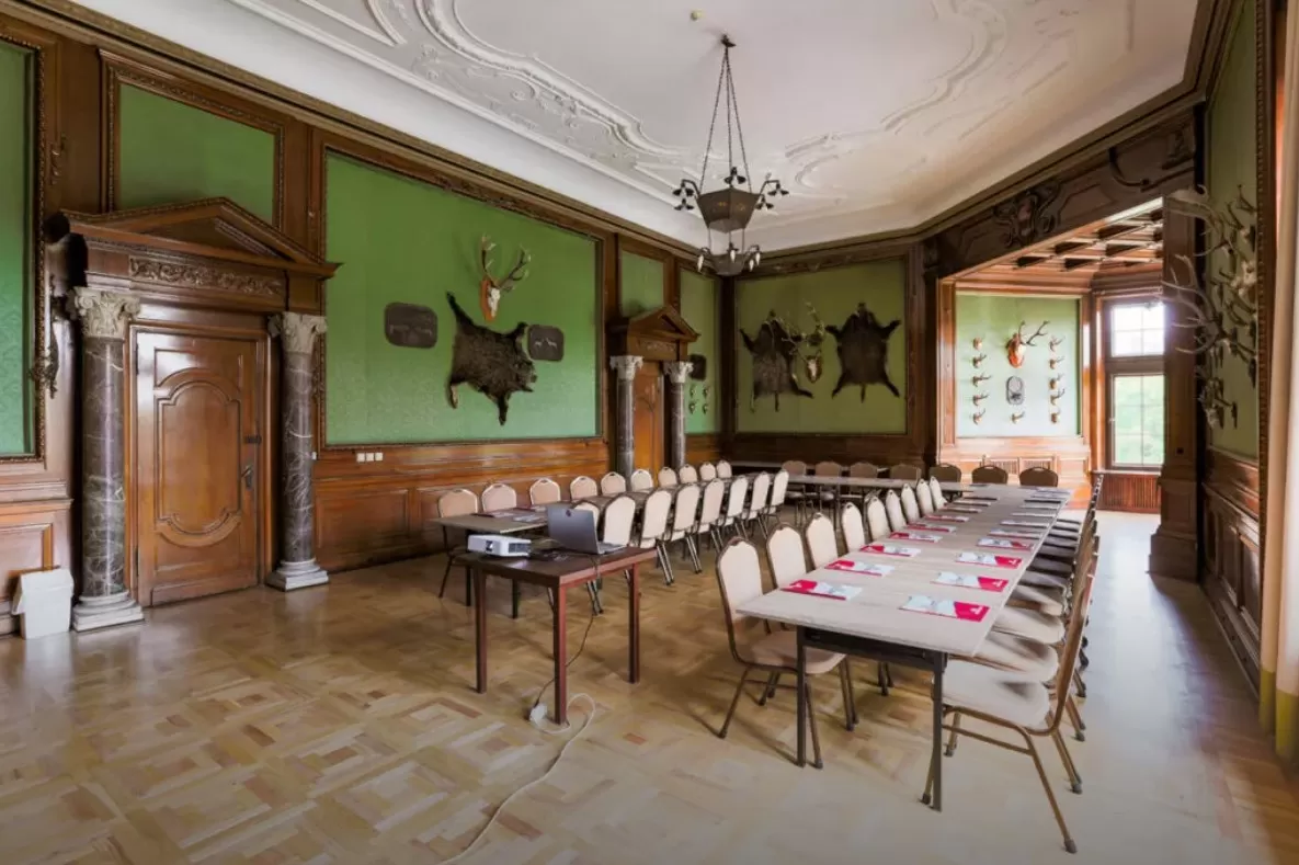 Zamek Moszna - Sala Myśliwska