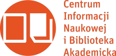Logo Centrum Informacji Naukowej i Biblioteka Akademicka w Katowicach